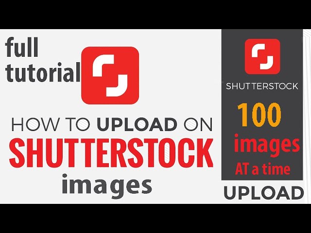 How To Upload images On Shutterstock & Approved photos | Sell Images & Earn Money From Shutterstock - YouTube