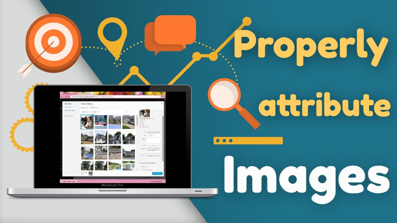 How to Properly Attribute Images on a WordPress Blog Post - YouTube