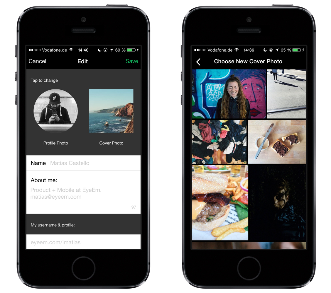 A Beginner's Guide to EyeEm: How to Add a Cover Photo | EyeEm
