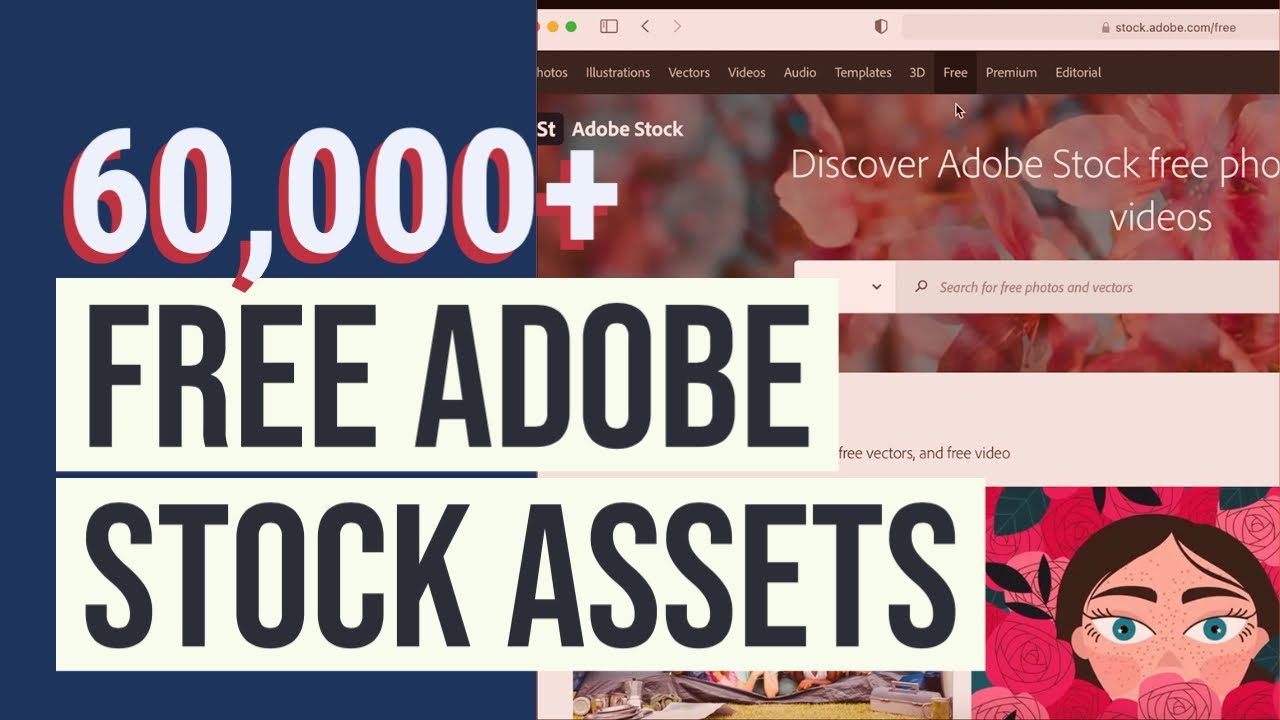 How to download: Free Adobe Stock Assets and use them InDesign or Illustrator CC - YouTube