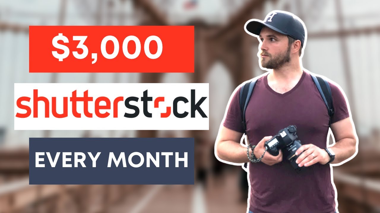 $3K/month PASSIVE INCOME—full strategy for Shutterstock, Pond5 (how to make money as a photographer) - YouTube