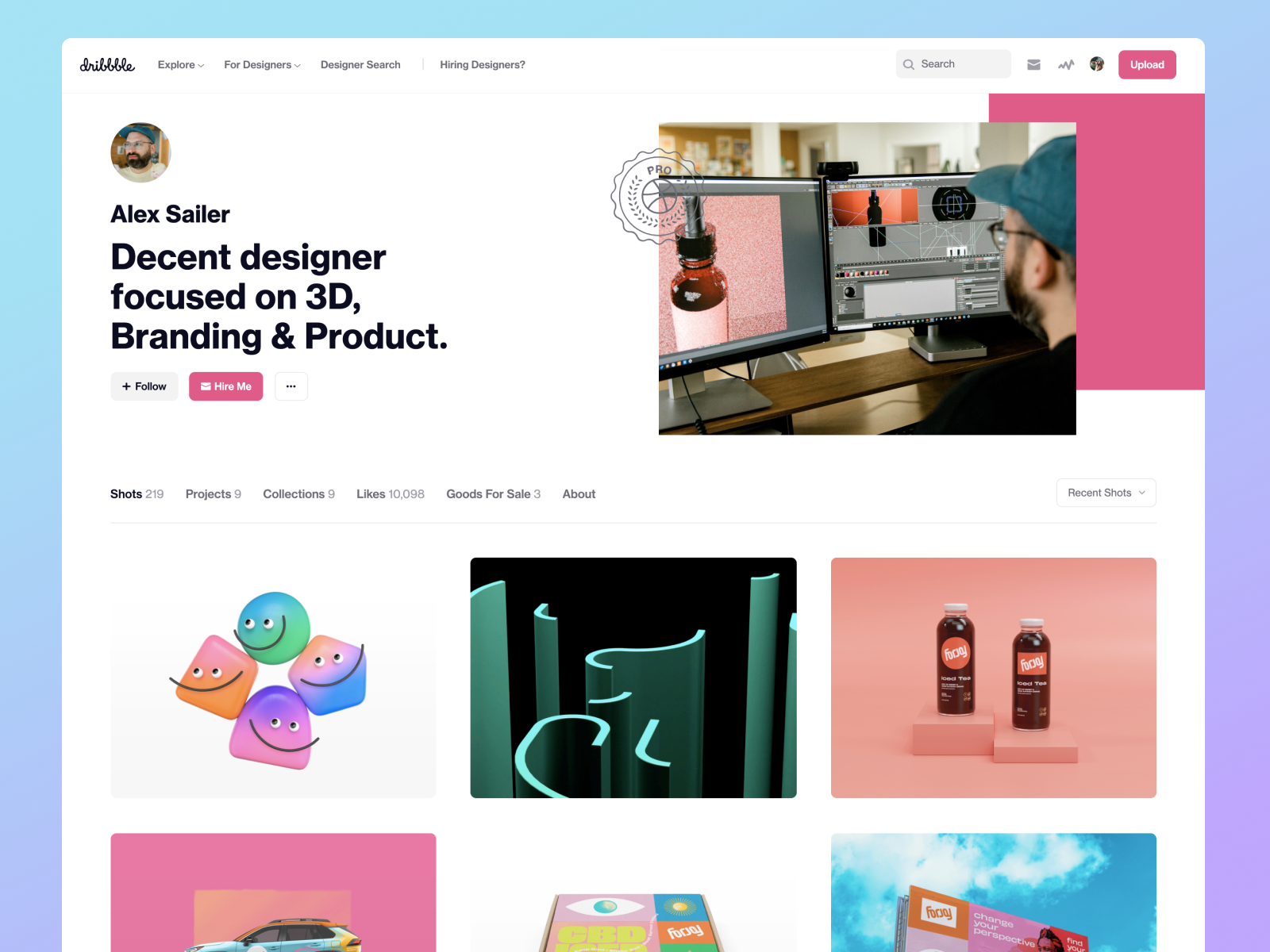 How to get creative with your new Dribbble Profile Dribbble Design Blog