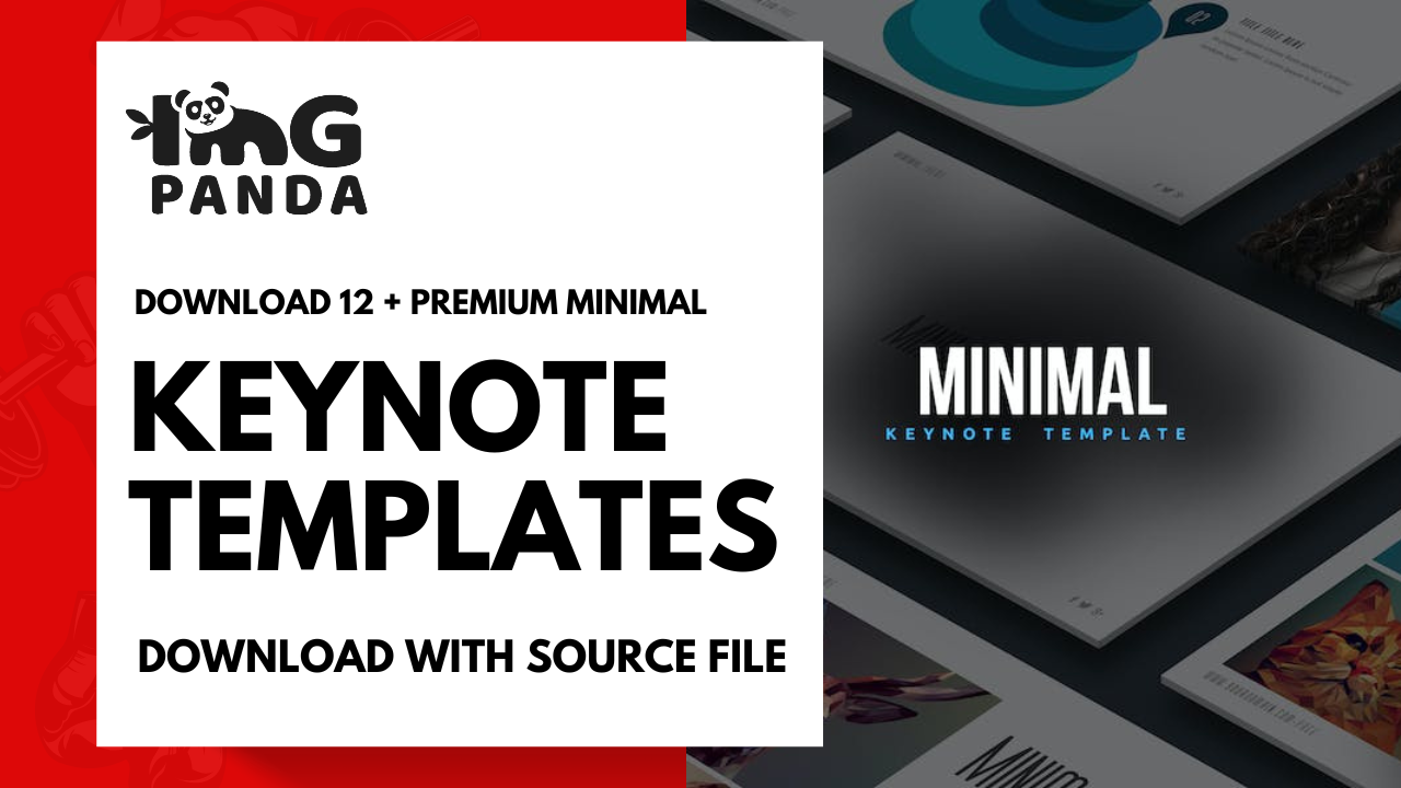 12+ Premium Minimal Keynote Templates Free Download