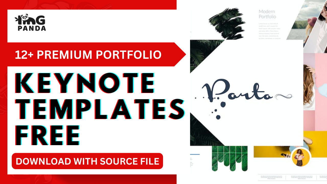 12+ Premium Portfolio Keynote Templates Free Download