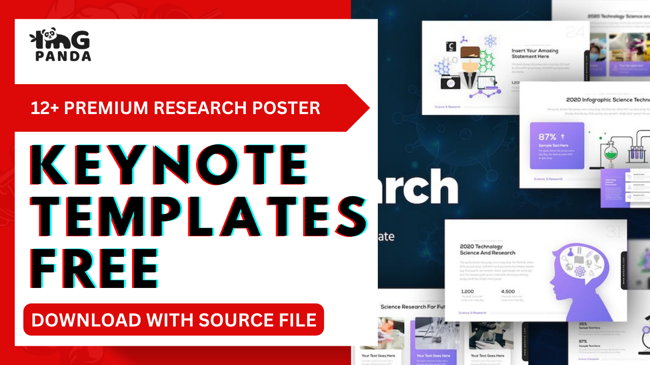 12+ Premium Research Poster Keynote Templates Free Download