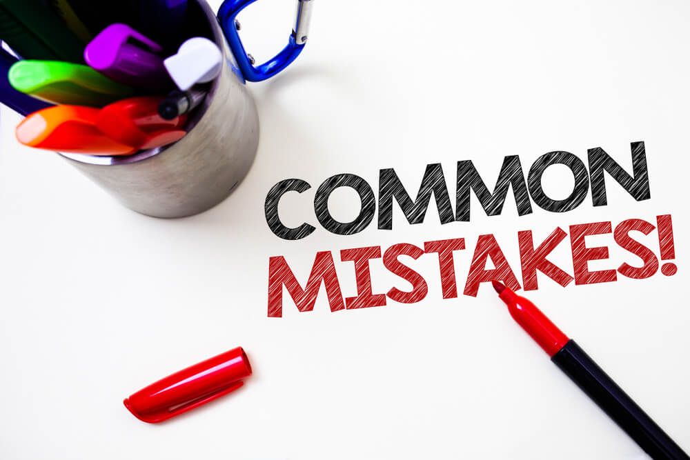 Avoiding common mistakes