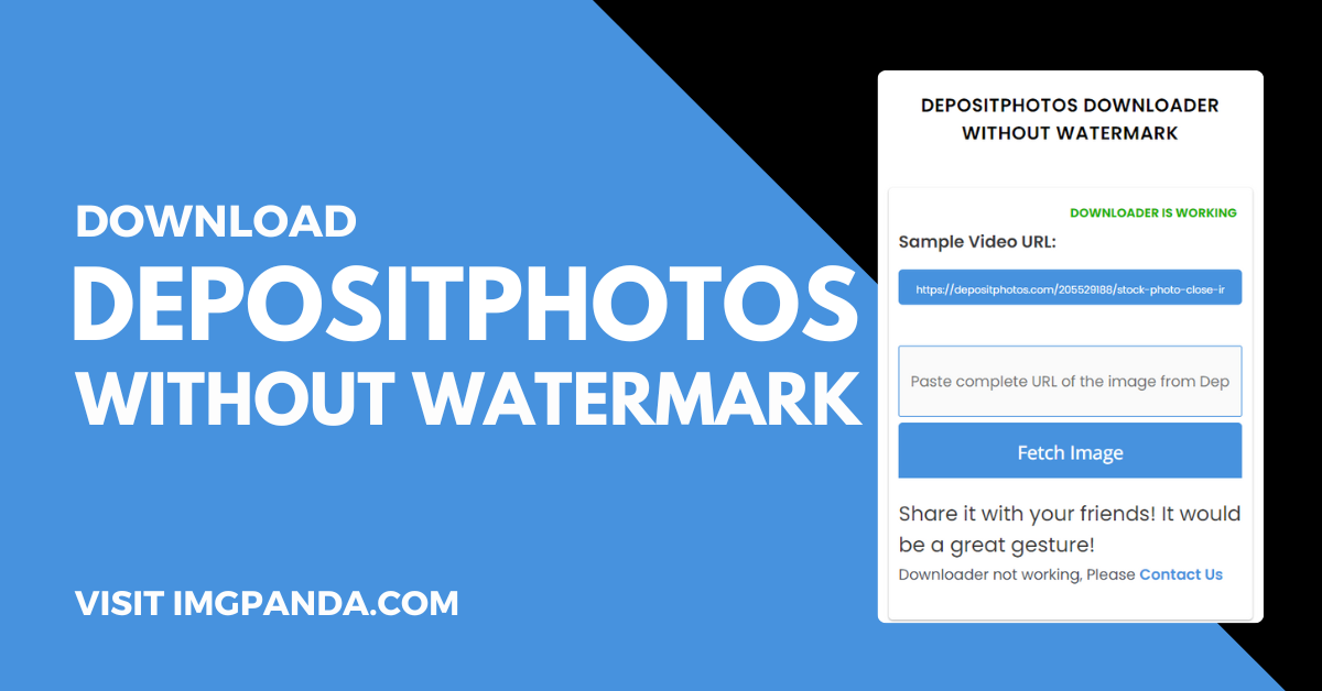 Depositphotos Downloader Without Watermark | IMGPANDA - A Free