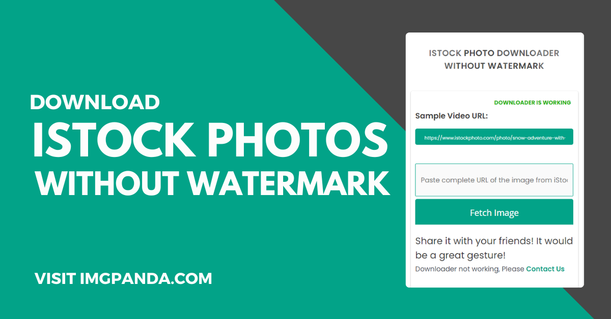 IStock Photo Downloader Without Watermark | IMGPANDA - A Free Resources ...