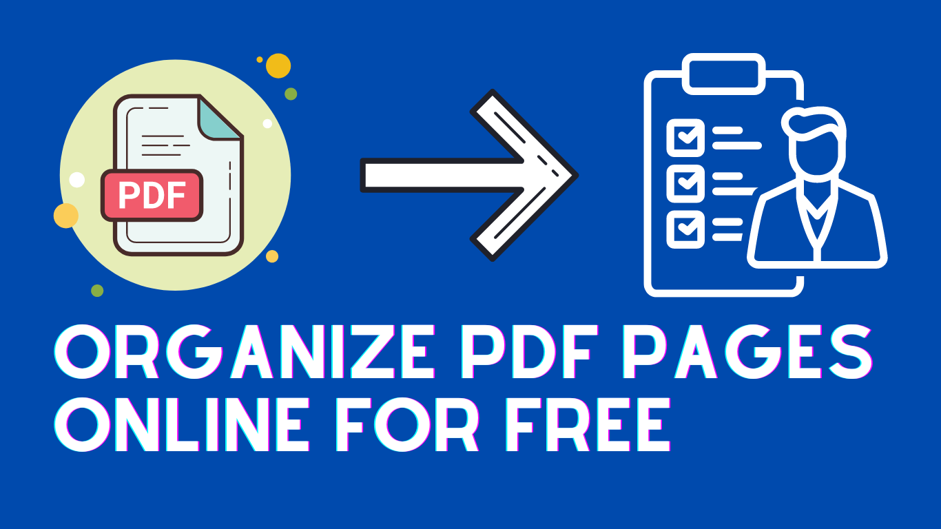 organise pages in pdf free