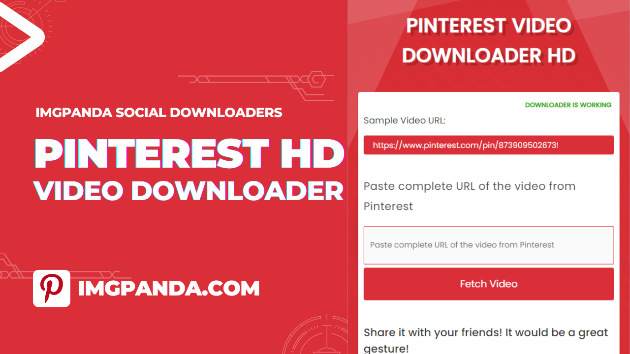 Pinterest Video Downloader HD IMGPANDA A Free Resources Website   Pinterest Video Downloader 