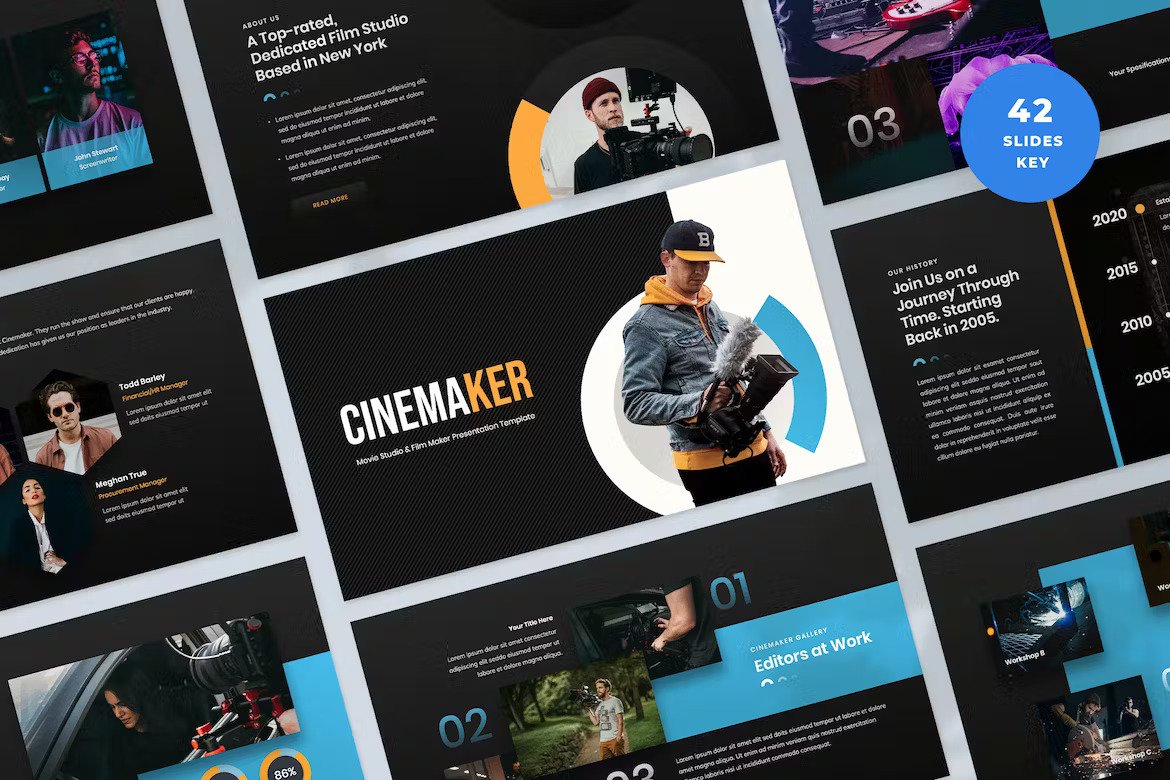 Film & Video Production Keynote Template