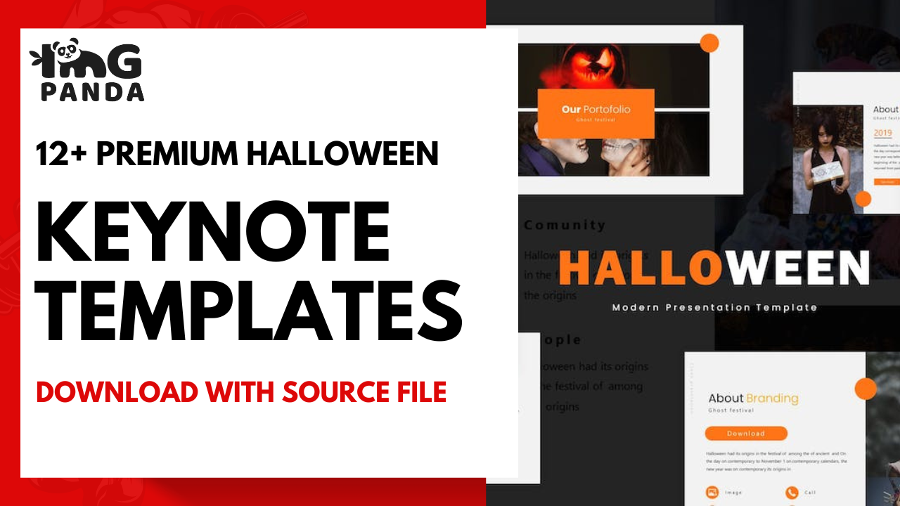12+ Premium Halloween Keynote Templates Free Download