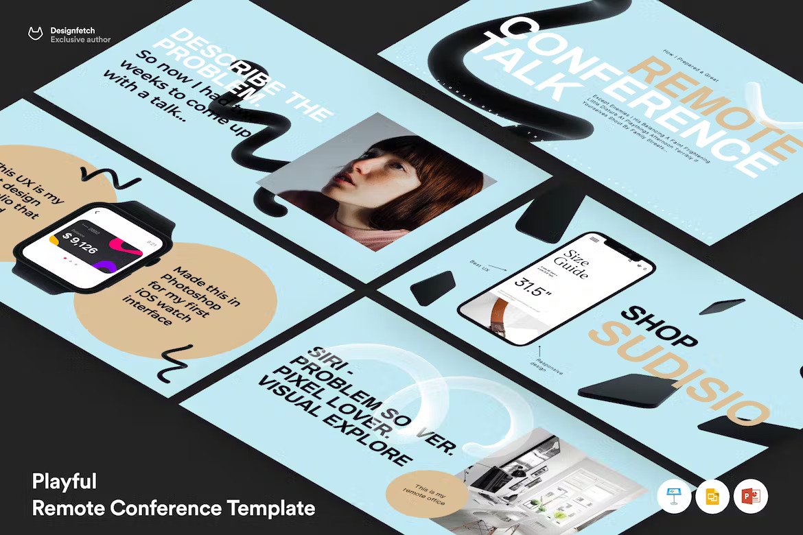 Playful Remote Conference Template