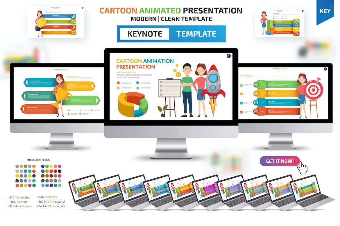 Cartoon Keynote Presentation