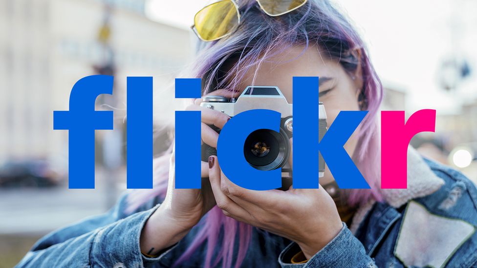 An Image of Flicker logo