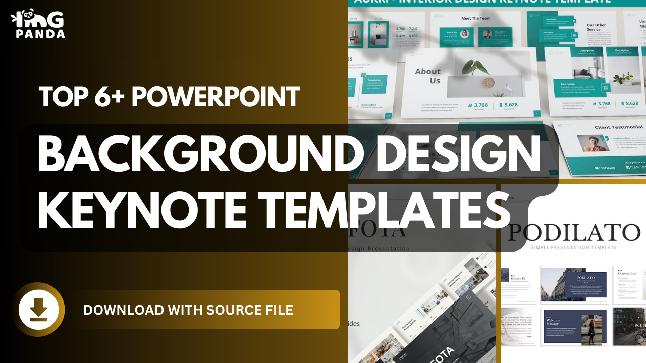 Top 6+ Premium PowerPoint Background Design Keynote Templates Free Download
