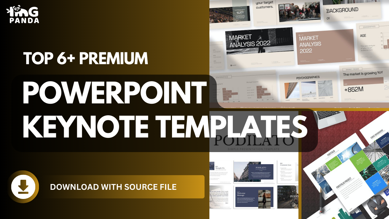 Top 6+ Premium PowerPoint Keynote templates Free Download