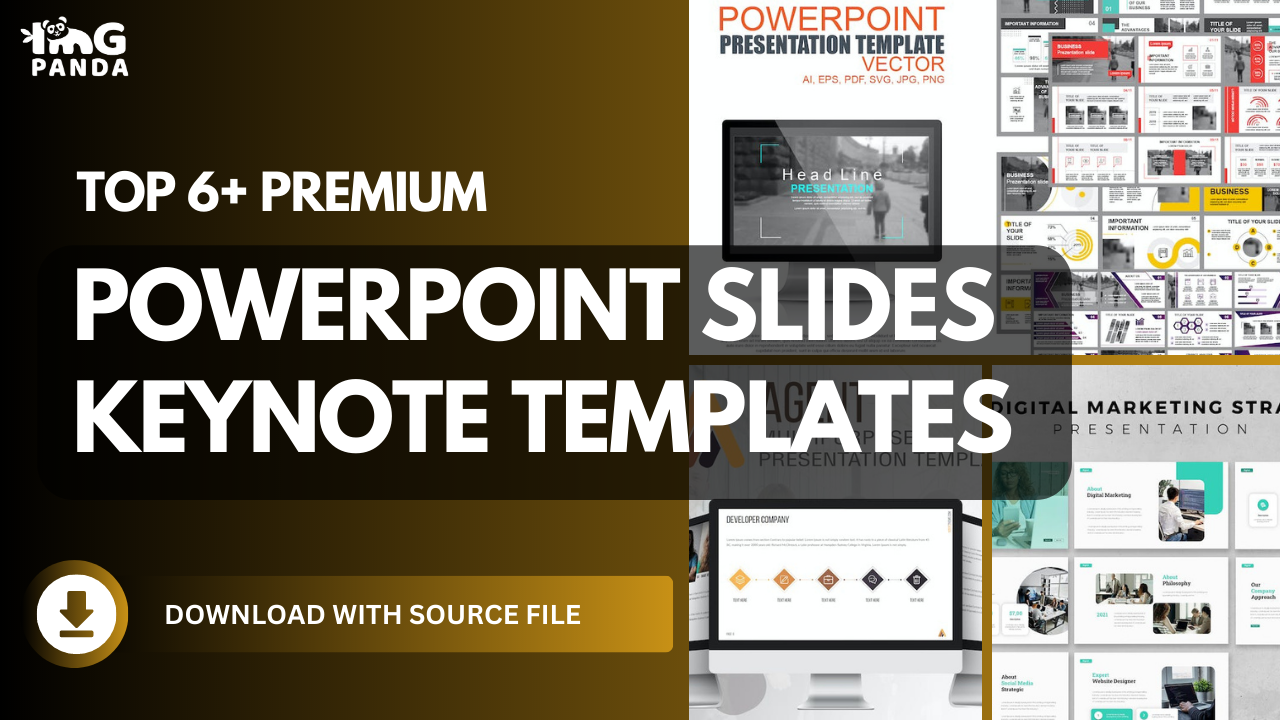 Top 6+ Premium PowerPoint Slides Keynote Templates Free Download