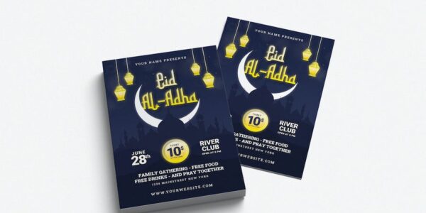 Banner image of Premium Eid Mubarak Flyer  Free Download