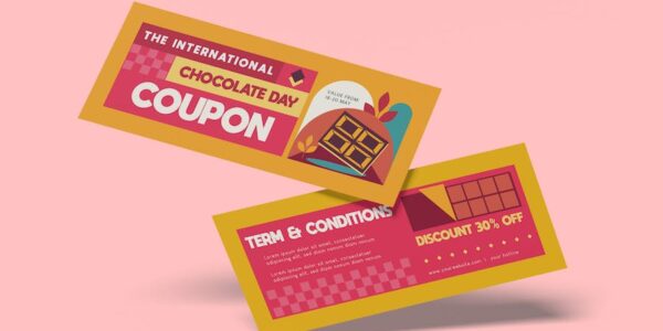 Banner image of Premium World Chocolate Day Voucher  Free Download