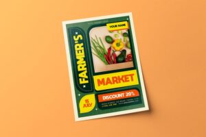 Banner image of Premium Farmers Market Flyer  Free Download