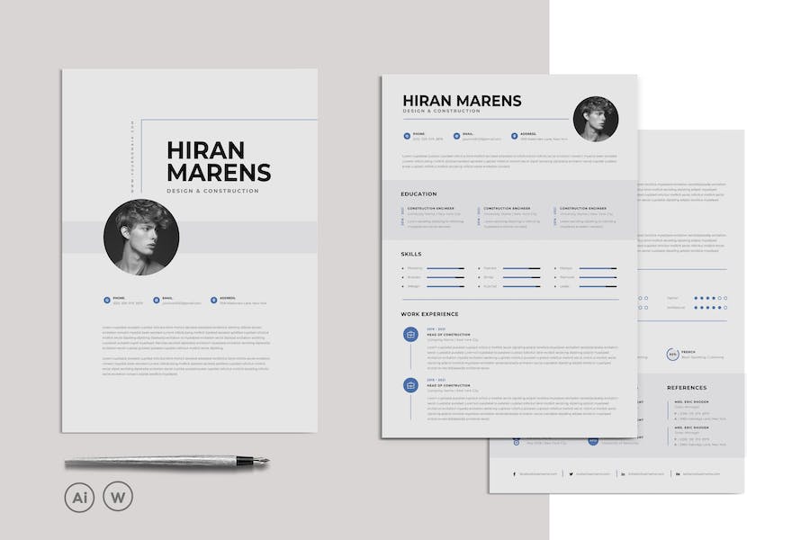 Banner image of Premium Resume Template  Free Download