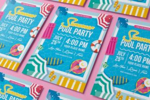 Banner image of Premium Summer Pool Party Flyer  Free Download