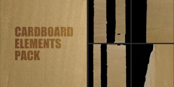 Banner image of Premium Cardboard Elements Overlays Pack  Free Download