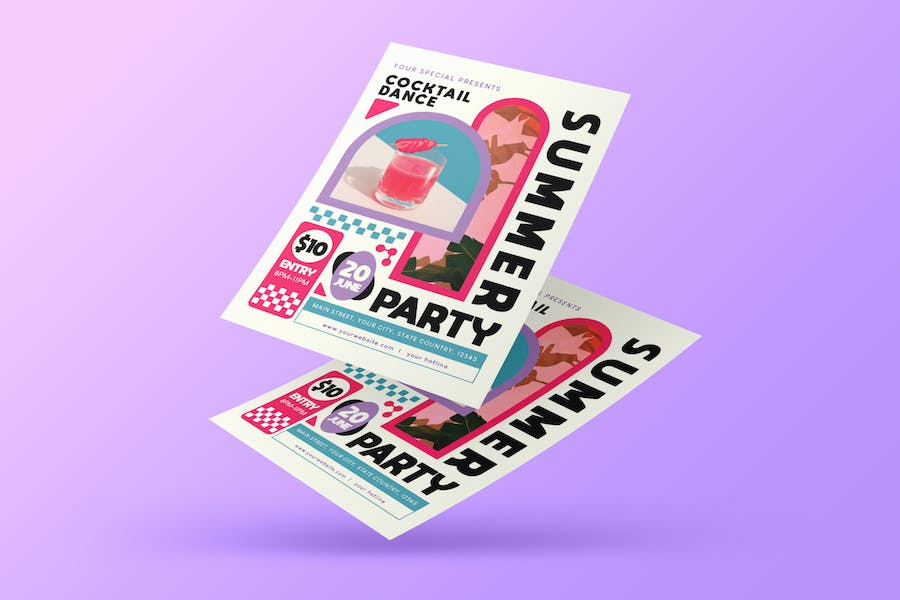 Banner image of Premium Summer Party Flyer  Free Download