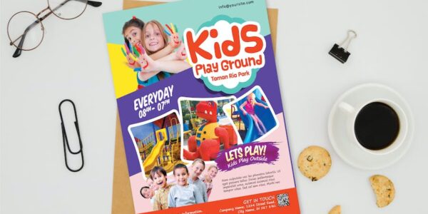 Banner image of Premium Kids Playground Flyer  Free Download
