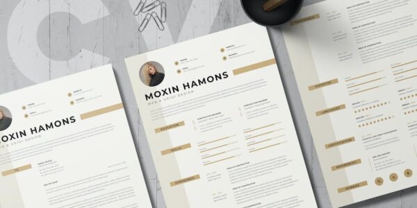 Banner image of Premium Resume Word Template  Free Download