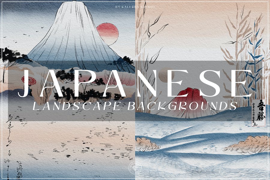 Banner image of Premium Traditional Japanese Landscapes Backgrounds  Free Download