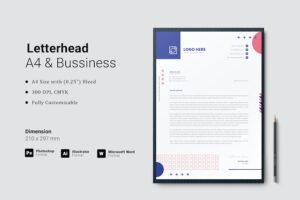 Banner image of Premium Creative Letterhead Template  Free Download