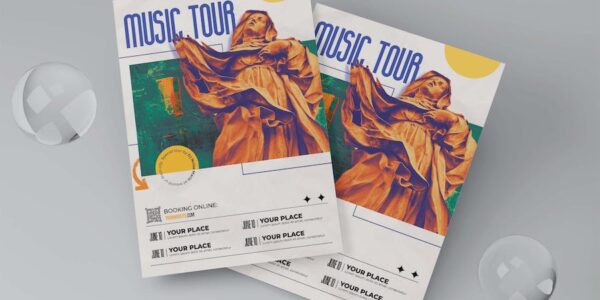 Banner image of Premium Music Tour Flyer  Free Download