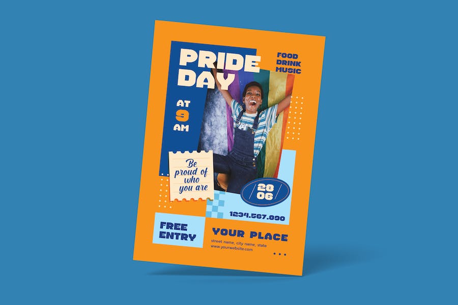 Banner image of Premium Pride Month Flyer  Free Download