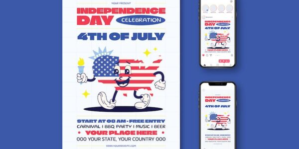 Banner image of Premium Independence Day Flyer  Free Download