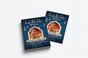 Banner image of Premium Eid Mubarak Flyer  Free Download