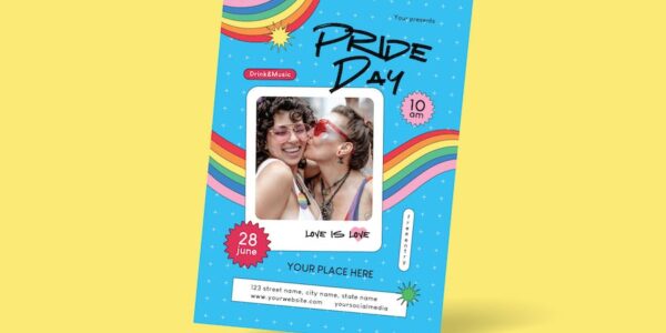 Banner image of Premium Pride Month Flyer  Free Download