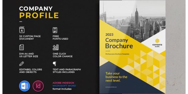 Banner image of Premium Company Profile  Free Download