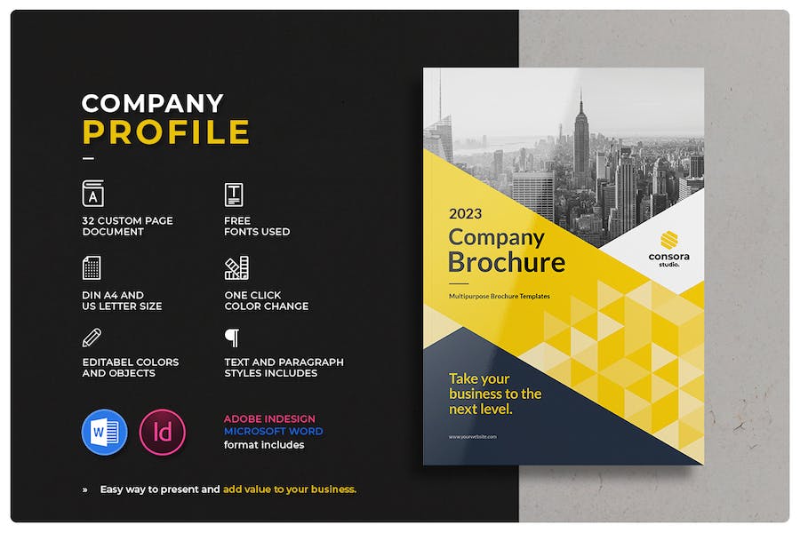 Banner image of Premium Company Profile  Free Download