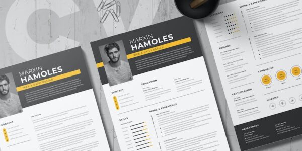 Banner image of Premium Job Resume Template  Free Download