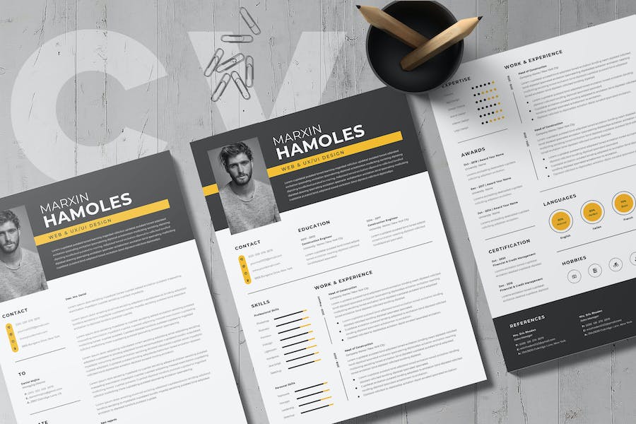 Banner image of Premium Job Resume Template  Free Download