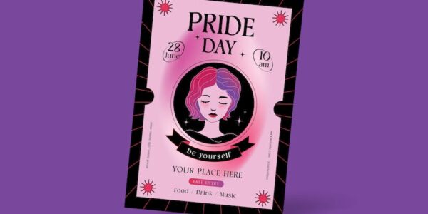 Banner image of Premium Pride Month Flyer  Free Download