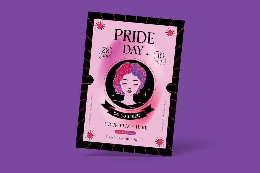 Banner image of Premium Pride Month Flyer  Free Download