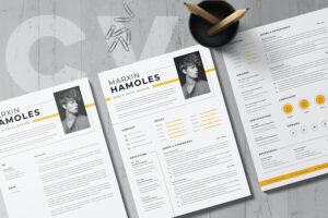 Banner image of Premium Clean Resume Template  Free Download