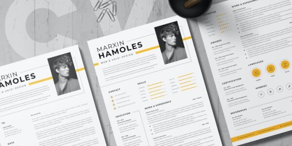 Banner image of Premium Clean Resume Template  Free Download