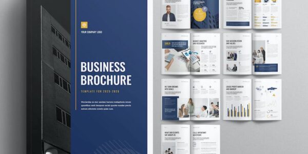 Banner image of Premium Business Brochure Template  Free Download