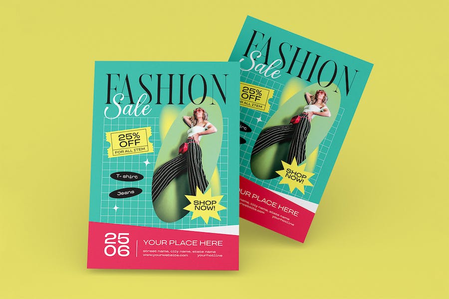 Banner image of Premium Fashion Sale Flyer  Free Download