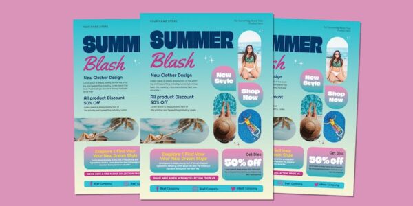 Banner image of Premium Summer Blash Flyers Sale  Free Download