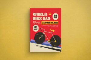 Banner image of Premium World Bike Day Template  Free Download